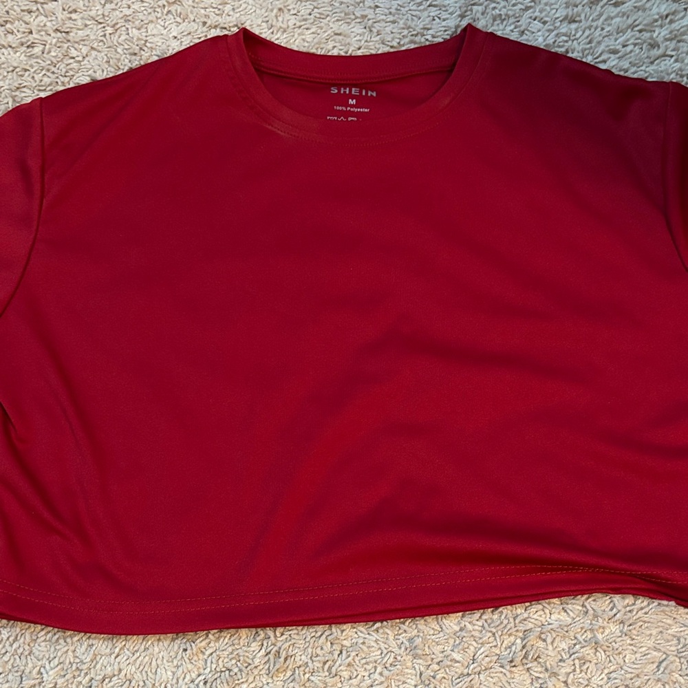 SHEIN Bold Red Top